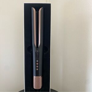 AIKO PRO AIR STRAIGHTENER Elegant Black and Rose Gold Hair Straightener